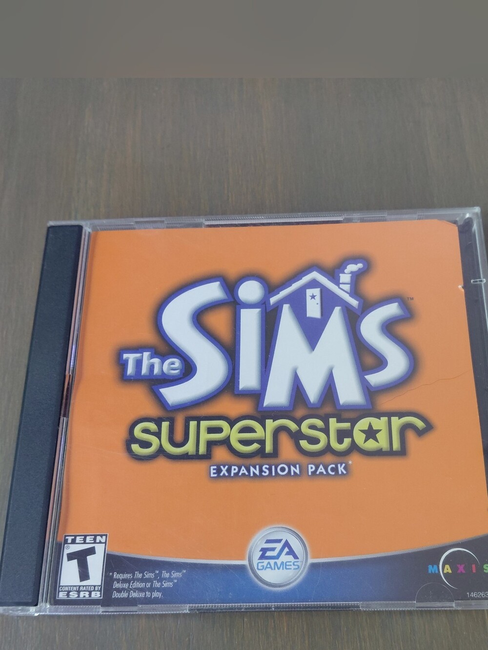 Maxis The Sims Superstar Expansion Pack CD-Rom Interactive Game Vintage 2 Disc